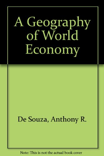 Imagen de archivo de A Geography of World Economy a la venta por Phatpocket Limited