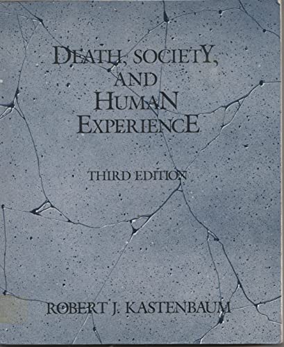 9780675205696: Death, Society and Human Experience