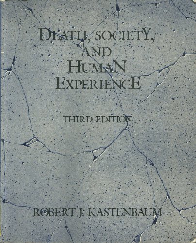 Stock image for Death, Society, and the Human Experience for sale by Mountain Books