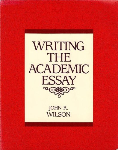 9780675207379: Writing the Academic Essay