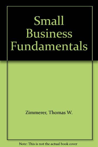 Imagen de archivo de Small Business Fundamentals a la venta por Wonder Book