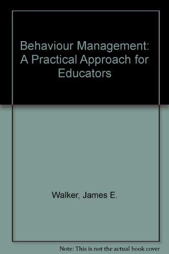 Beispielbild fr Behavior Management : A Practical Approach for Educators zum Verkauf von Better World Books