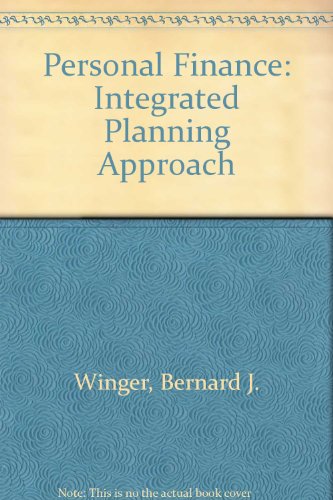 Beispielbild fr Personal Finance : An Integrated Planning Approach zum Verkauf von Top Notch Books