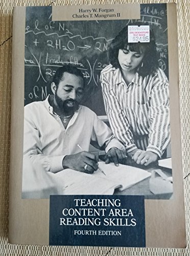 Stock image for Teaching Content Area Reading Skills: A Modular Preservice and In-Service Program for sale by Robinson Street Books, IOBA