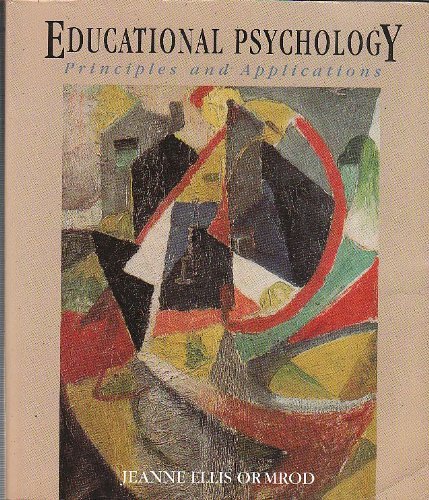 9780675210867: Educational Psychology: Principles and Applications
