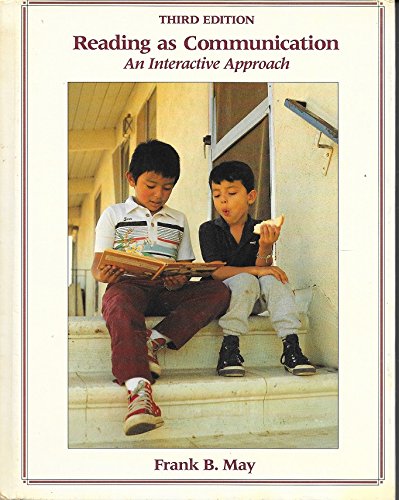 Stock image for Reading As Communication : An Integrated Approach for sale by Better World Books