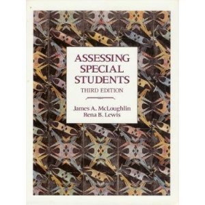 Imagen de archivo de Assessing Special Students a la venta por Better World Books