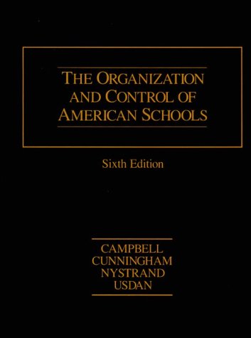 Imagen de archivo de The Organization and Control of American Schools a la venta por SecondSale