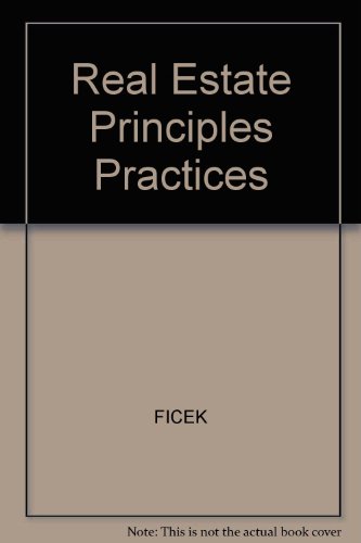 Stock image for Real Estate Principles and Practices for sale by Wonder Book