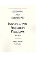 Stock image for Developing and Implementing Individualized Educational Programs for sale by Better World Books