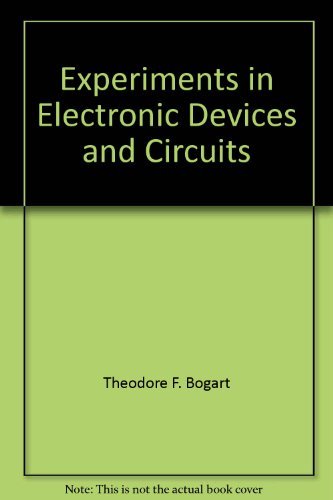 Stock image for Experiments in Electronic Devices and Circuits for sale by HPB-Emerald