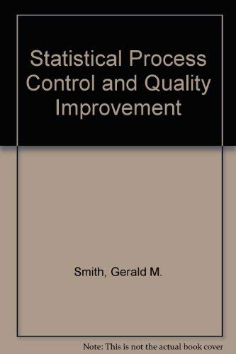 Beispielbild fr Statistical Process Control and Quality Improvement zum Verkauf von ThriftBooks-Dallas