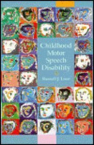 Imagen de archivo de Childhood Motor Speech Disability a la venta por Wonder Book