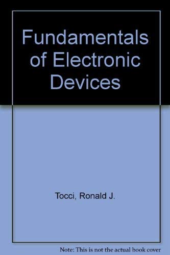 Beispielbild fr Fundamentals of Electronic Devices zum Verkauf von Hawking Books