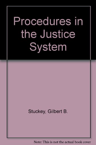 9780675213523: Procedures in the Criminal Justice Systems