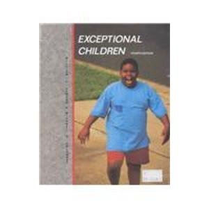 Imagen de archivo de Exceptional Children a la venta por Better World Books: West