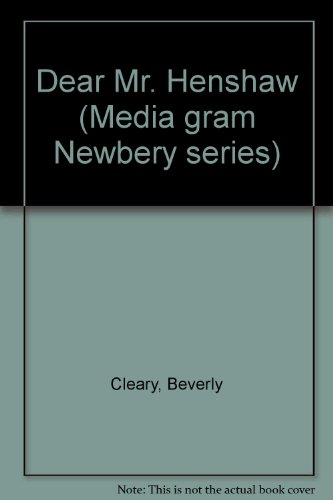 9780676308334: Dear Mr. Henshaw (Media gram Newbery series)