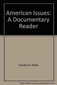 Beispielbild fr American Issues: A Documentary Reader zum Verkauf von BookDepart