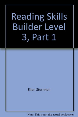 Imagen de archivo de Reading Skills Builder Level 3, Part 1 a la venta por Modetz Errands-n-More, L.L.C.