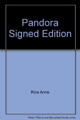 Pandora (9780676549218) by Rice, Anne