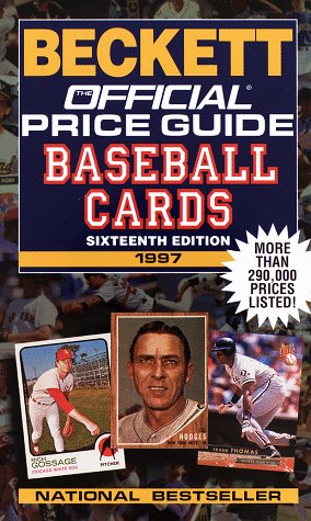 The Official 1997 Price Guide to Baseball Cards (9780676600032) by Beckett, James