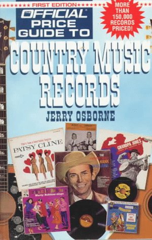 Stock image for Official Price Guide to Country Music Records, 1st Edition for sale by BooksRun