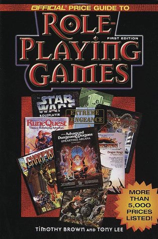 Beispielbild fr The Official Price Guide to Role-Playing Games zum Verkauf von Books From California