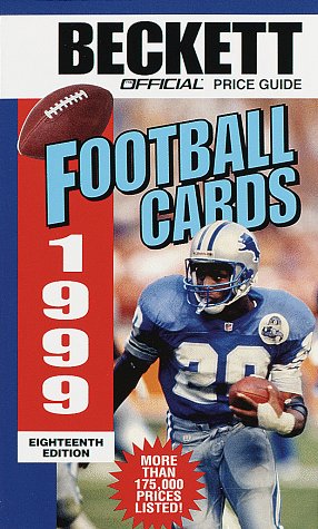 Stock image for Official Price Guide to Football Cards 1999, 18th edition for sale by Montclair Book Center