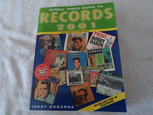 Beispielbild fr The Official Price Guide to Records, 2001 zum Verkauf von Better World Books