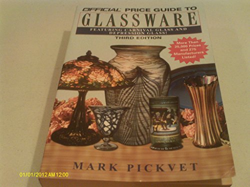 Imagen de archivo de The Official Price Guide to Glassware: 3rd Edition a la venta por Front Cover Books