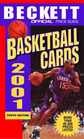 Beispielbild fr The Official Price Guide to Basketball Cards 2001, 10th edition zum Verkauf von SecondSale