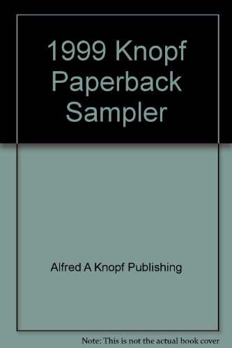 9780676780406: 1999 Knopf Paperback Sampler