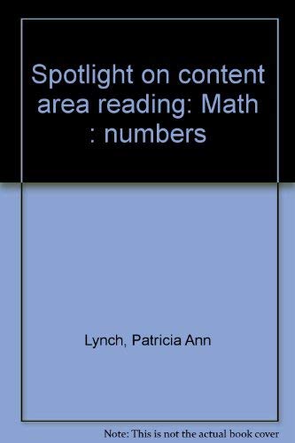 Stock image for Spotlight on content area reading: Math : numbers for sale by Dailey Ranch Books