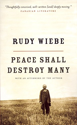 Beispielbild fr Peace Shall Destroy Many zum Verkauf von ThriftBooks-Atlanta