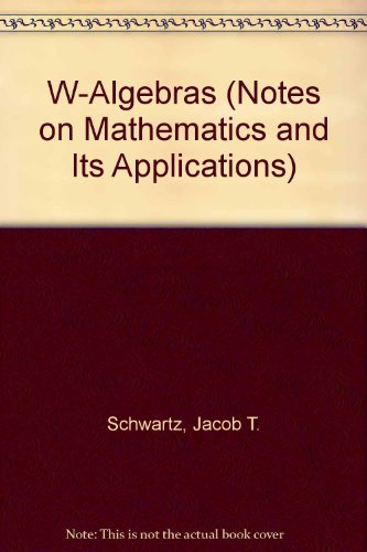 9780677006703: W-Algebras (Notes on Mathematics and Its Applications)