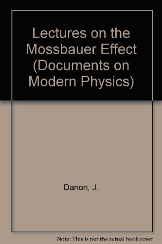 Imagen de archivo de Lectures on the Mossbauer Effect (Documents on Modern Physics) a la venta por Zubal-Books, Since 1961