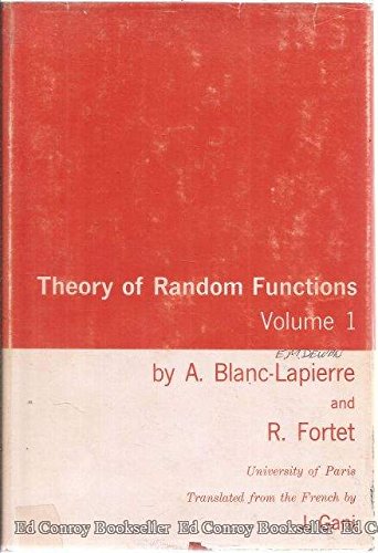 Imagen de archivo de Theory of Random Functions. TWO VOLUMES a la venta por Zubal-Books, Since 1961