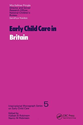 Stock image for Early Childcare in Britain for sale by Webbooks, Wigtown