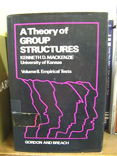 9780677053202: A Theory of Group Structures: v. 2