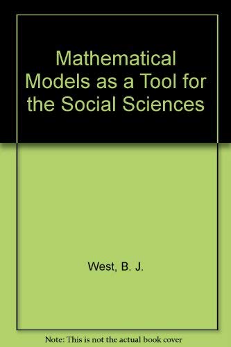 9780677103907: Mathematical Models As A Tool