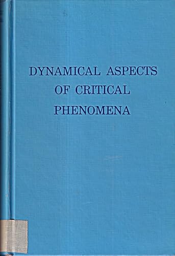 9780677123509: Dynamical Aspects of Critical Phenomena