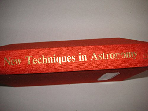 Beispielbild fr New Techniques in Astronomy zum Verkauf von Zubal-Books, Since 1961