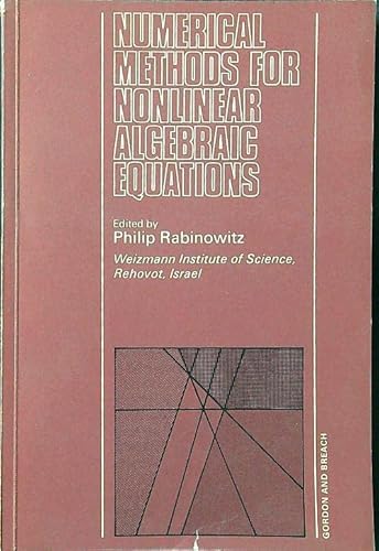 9780677142357: Numerical Methods Nonlinear Al