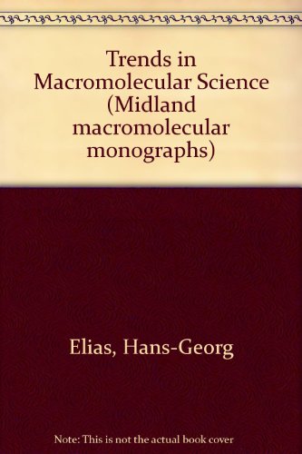 Beispielbild fr Trends in Macromolecular Science zum Verkauf von Better World Books