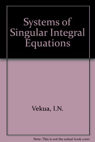 Imagen de archivo de Systems of Singular Integral Equations a la venta por Pelican Bay Books