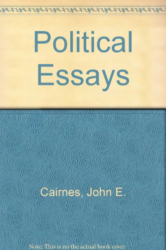 Imagen de archivo de Political Essays a la venta por Kennys Bookstore