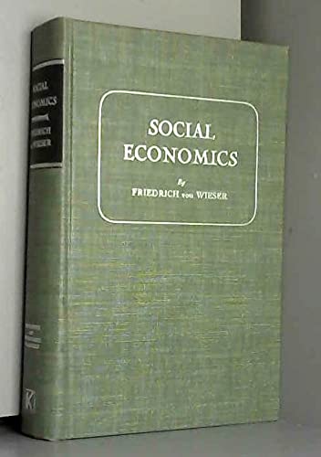 Beispielbild fr Social Economics zum Verkauf von Better World Books