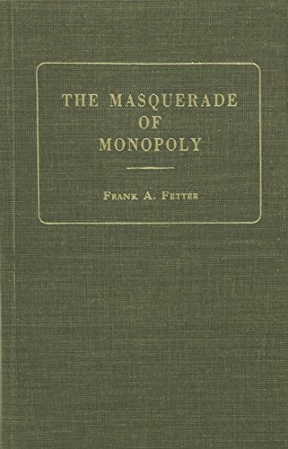 The Masquerade of Monopoly.