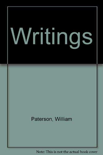 Writings (9780678004272) by William Paterson