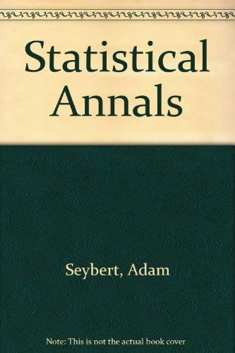 9780678005538: Statistical Annals